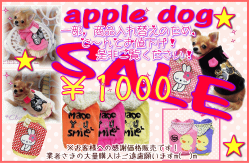 愛犬服　秋冬物　大セール！1000円！