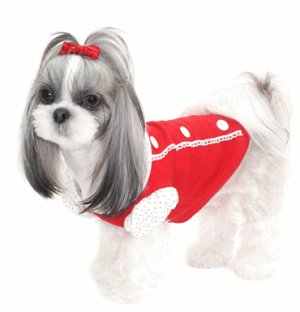 画像2: 【+180ポイント】愛犬服【メール便OK】秋冬物/パフプリティーTEE【Puppyzzang】2011 