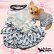 画像1: 新作【メール便OK】春 夏/愛犬服/スカーフ付スカルドレス・シルバー-コカパパ【セット割引対象商品】2980 (1)
