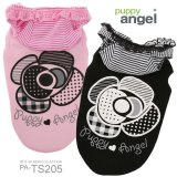 犬　服/PUPPYANGEL/Big Rose Hoodie/PA-TS205/メール便無料/カメリア/ローズ