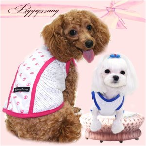 画像2: 在庫限り/880円セール/犬用/スカルメッシュタンクトップ【PUPPYZZANG】アウトレット