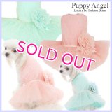 新作/Peach Flower Dress/PUPPYANGEL/PA-DR119【送料無料】