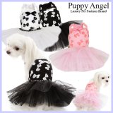 新作/White Ribbon Dress/PUPPYANGEL/PA-DR122【送料無料】