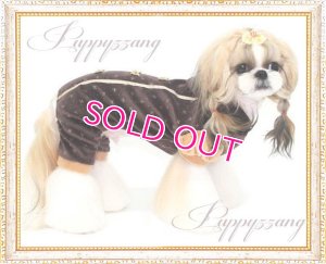 画像3: 【20％OFF】【2380円】【セール】【犬 服】【メール便OK】リボンのブラウニーオールインワン【Puppyzzang】