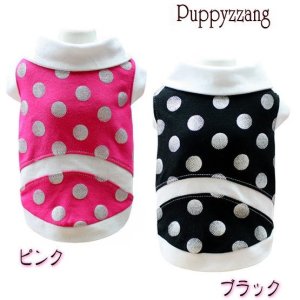 画像4: 【Sele】【メール便OK】犬服/キュートな丸襟の水玉TEE【PUPPYZZANG】 
