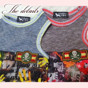 画像4: 【犬 服】【在庫限りSale】ハンドスタンプズ タンクトップ【コカパパ】【Cockerpapa】【メール便OK】