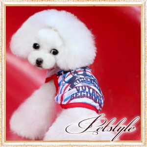 画像2: 【犬 服】【在庫限りSale】【777円】【メール便OK】マリンボーダーメッシュTEE【Petstyle】