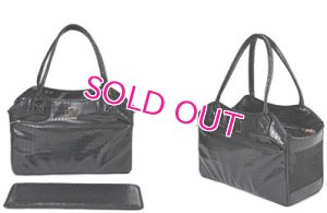 画像10: 【送料無料】Parisdog　クロコ型押し風キャリーバッグ【Mannish Pet Bag】【Lサイズ】