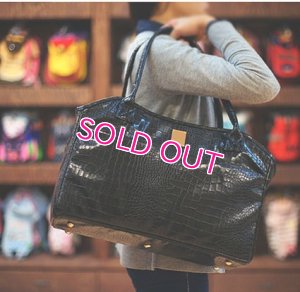画像7: 【送料無料】Parisdog　クロコ型押し風キャリーバッグ【Mannish Pet Bag】【Lサイズ】