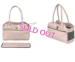 画像9: 【送料無料】Parisdog　クロコ型押し風キャリーバッグ【Mannish Pet Bag】【Lサイズ】