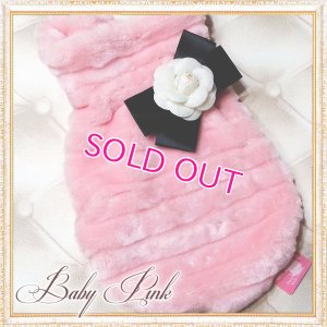 画像6: 【再入荷】【犬 服】【カメリアリボン付】PETCOふわふわコート【メール便OK】