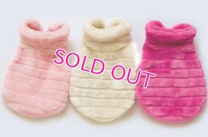 画像10: 【再入荷】【犬 服】【カメリアリボン付】PETCOふわふわコート【メール便OK】