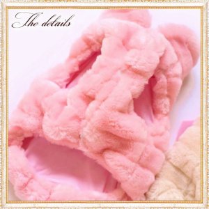 画像17: 【sale】【新色】【犬 服】【カメリアリボン付】PETCOふわふわコート【メール便OK】