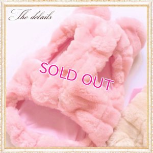 画像11: 【再入荷】【犬 服】【カメリアリボン付】PETCOふわふわコート【メール便OK】