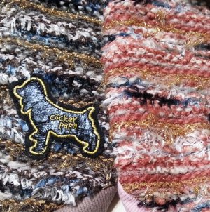 画像9: 【犬 服】【メール便OK】【早割2980円】【新作】セレブなニットストライプのフードTEE【コカパパ】【Cockerpapa】