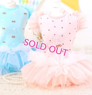 画像5: 【新作】【値下げ】【Sale】【1980円】【犬 服】ふわふわフリルの水玉ワンピ【petstyle】【メール便OK】