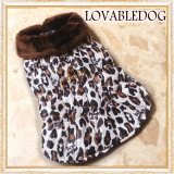 【在庫限り】【Sale】【1780円】【犬 服】ラバブルレパードコート【LOVABLEDOG】【メール便OK】