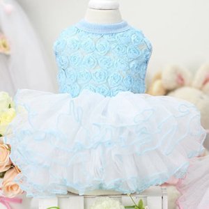 画像4: 【新作】【春夏】【Sale　2180円】【犬 服】ローズモチーフチュチュドレス【Lollypop】【メール便OK】