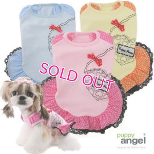 画像1: 【在庫限り】【50%OFF】【犬 服】リトルクラッチバッグドレス 【PUPPYANGEL】【メール便OK】