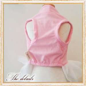 画像9: 【在庫Sale】【1380円】【犬 服】ホワイトリボンのチュチュドレス【メール便OK】