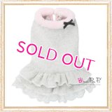 【犬 服】【30％OFF】【Sale3680円】 Cocoニッティードドレスグレー【PrettyPet】【メール便OK】