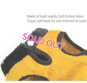 画像4: 【犬 服】【30％OFF】【Sale3680円】 Cocoニッティードドレスマスタード【PrettyPet】【メール便OK】