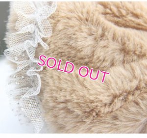 画像9:  【犬 服】【30％OFF】【Sale3380円】 プラッシュファードレスベージュ【PrettyPet】【メール便OK】