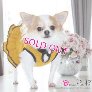 画像2: 【犬 服】【30％OFF】【Sale3680円】 Cocoニッティードドレスマスタード【PrettyPet】【メール便OK】