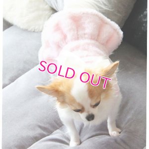 画像3: 【犬 服】【30％OFF】【Sale3380円】 プラッシュファードレスピンク【PrettyPet】【メール便OK】