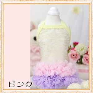 画像5: 【在庫限り】【夏バーゲン】【1080円】【犬 服】２段チュチュのキャミワンピ【Lollypop】【メール便OK】