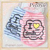 【犬 服】スマイル ボーダー TEE 【Petstyle】【メール便OK】【値下げ】【Sale 】【999円】