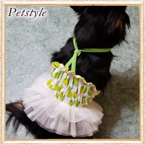 画像7: 【サマーセール】【最終sale】【580円】【犬 服】ライムチュチュワンピース【Petstyle】【メール便OK】 