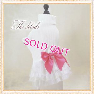 画像3: 【秋冬新作】【XS】【S】【犬 服】超小型犬のリボンのチュチュワンピース【AIPET】【メール便OK】