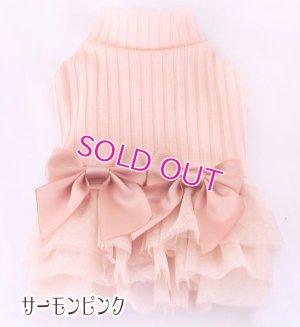 画像7: 【秋冬新作】【XS】【S】【犬 服】超小型犬のリボンのチュチュワンピース【AIPET】【メール便OK】