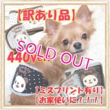 【訳あり】【ミスプリント有】【400円】水玉Bearちゃんのマナーベルト【RedＷave】【メール便OK】