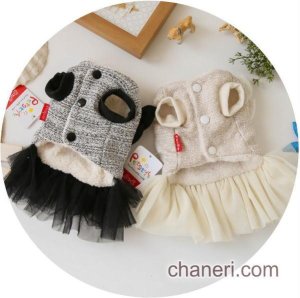 画像6: sale 新色 白ツイードNo.5ワンピース【Petstyle】【メール便OK】