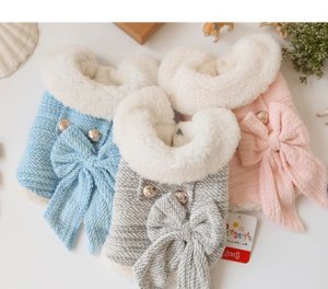 画像15: 在庫限り【メール便無料】【犬 服】【sale】【990円】ふわふわツイードおリボンコート【Petstyle】