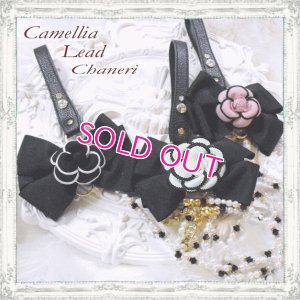 画像8: 【New】愛犬用★エレガントNewカメリアリボンのビーズリード・ホワイト〜5kg Chaneri  