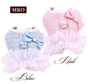 画像2: 【再々再…入荷】【お試し価格】【1580円】ツイード＆チュチュのCuteハーネス＆リード【MKO】【メール便OK】