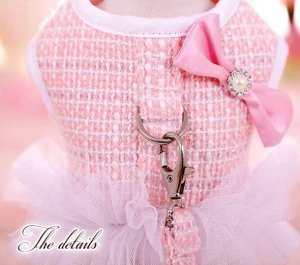 画像6: 【再々再…入荷】【お試し価格】【1580円】ツイード＆チュチュのCuteハーネス＆リード【MKO】【メール便OK】