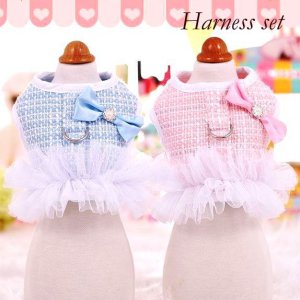 画像9: 【再々再…入荷】【お試し価格】【1580円】ツイード＆チュチュのCuteハーネス＆リード【MKO】【メール便OK】