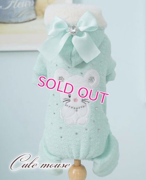 画像5: 犬 服  犬の服 ドッグウェア 【新入荷】キュートマウス の 可愛い オールインワン つなぎ カバーオール【メール便OK】