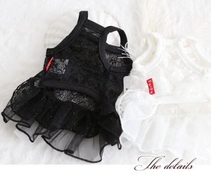 画像10: 犬 服 犬の服 ドッグウェア【再々値下げ】【Sale】春 夏 レース チュチュ ワンピース【メール便可】