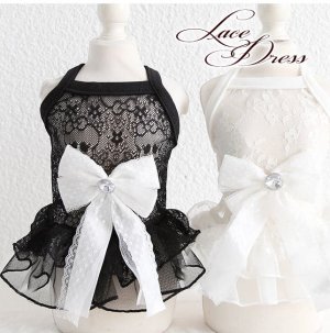 画像12: 犬 服 犬の服 ドッグウェア【再々値下げ】【Sale】春 夏 レース チュチュ ワンピース【メール便可】