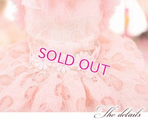 画像13: 犬 服 犬の服 ドッグウェア ワンピース ワンピ 春 夏 新作 MKO フラワー レース チュチュ Dress【メール便可】