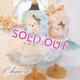 犬 服 犬の服 Sale ドッグウェア ワンピース ドレス  セレブベアちゃんのレーシーチュチュDress【メール便可】パーティー イベント