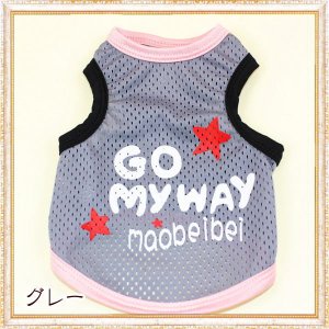 画像17: 【値下げ】【犬 服】【Sale】【780円】CuteなメッシュTEE【メール便OK】