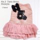 新色 sale くすみピンク ツイードNo.5ワンピース【Petstyle】【メール便OK】
