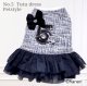 新色sale 濃紺ツイードNo.5ワンピース【Petstyle】【メール便OK】