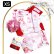 画像22: 在庫限り【XS】【犬 服】【Sale】【帯飾り付】可愛い梅の花ゆかた【Petstyle】浴衣　和装　着物【メール便OK】